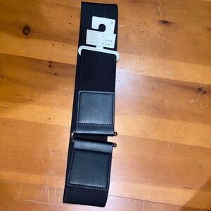Black vintage stylish y2k adjustable brand new belt festival grunge waist wear